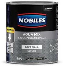 Nobiles Wodna gruntoemalia 3w1 Nobiles Aqua Mix Baza Transparentna 0,84 l
