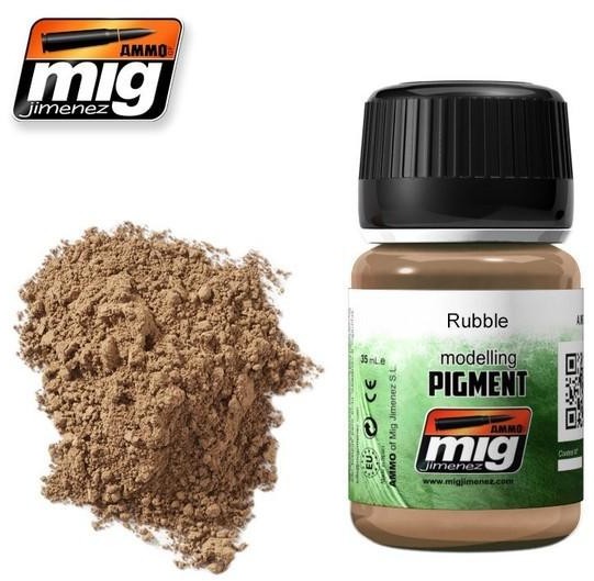 mig Pigment Ammo Mig - Rubbel mig 3013