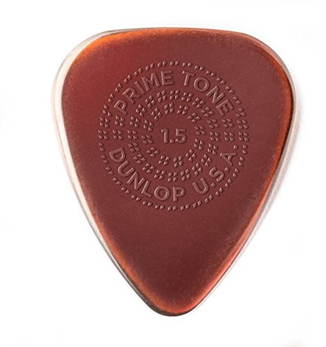 Jim Dunlop 1.5 MM primetone Standard sculp TED Pick with grip 3-Pack