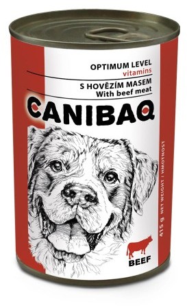 Canibaq Classic konserwa dla psa - wołowina 415g