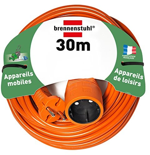 Brennenstuhl przedłużenie kabla H05VV-F 2 X 1,5 Pomarańczowy, pomarańczowa (1162301)