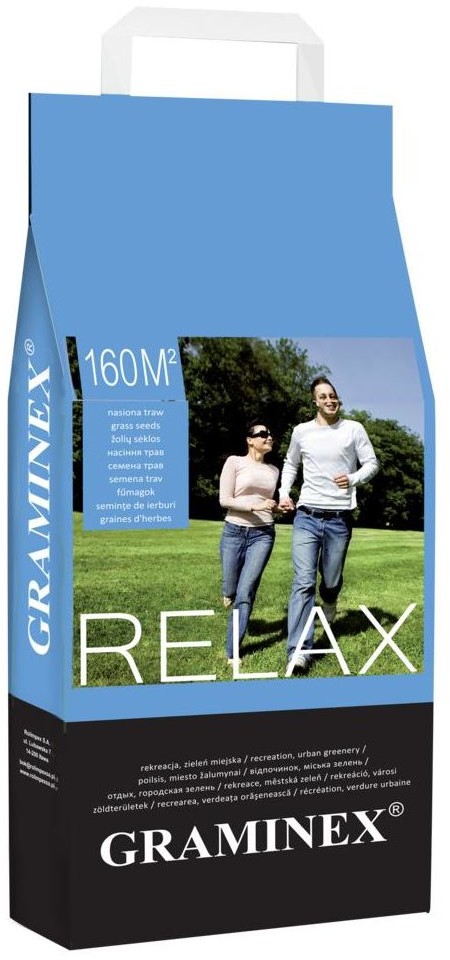 Nasiona trawy na tereny rekreacyjne Relax 4kg