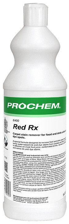 Prochem PROCHEM Red Rx 1L Do przebarwień z jedzenia i napojów E400-01