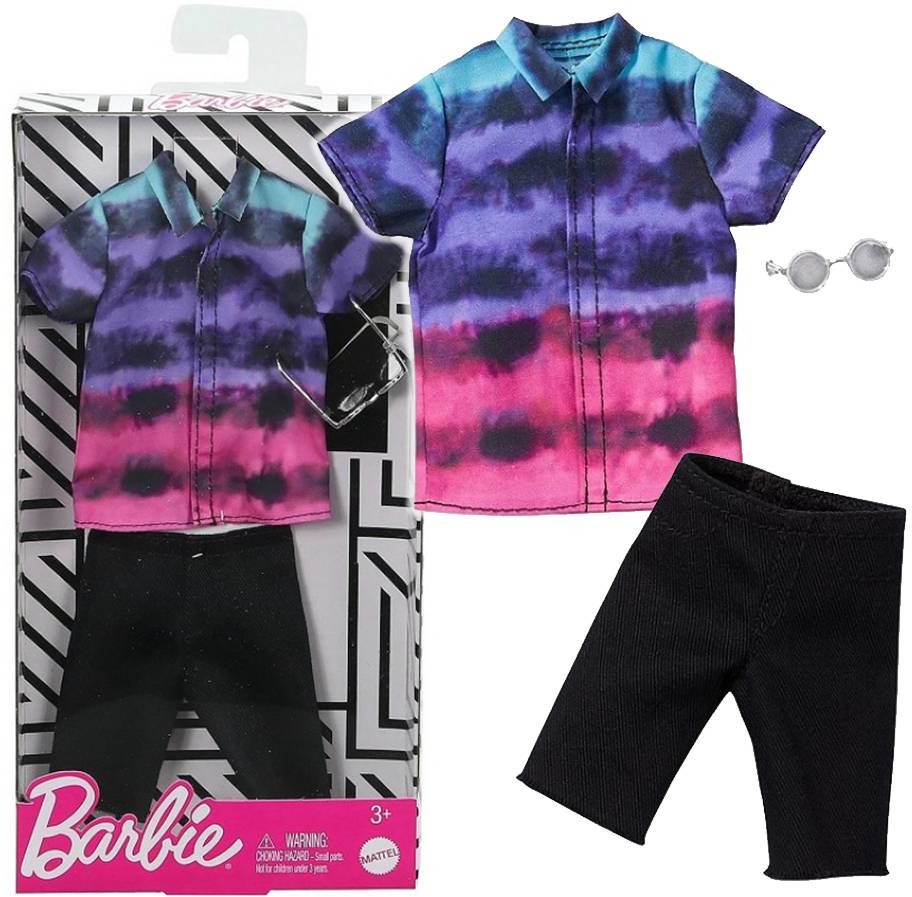 Barbie Ubranko dla Kena Koszula Kolorowa ze Spodniami GHX52 ** KUP Z DOSTAWĄ TEGO SAMEGO DNIA DO NAJWIĘKSZYCH MIAST ** 0000045029
