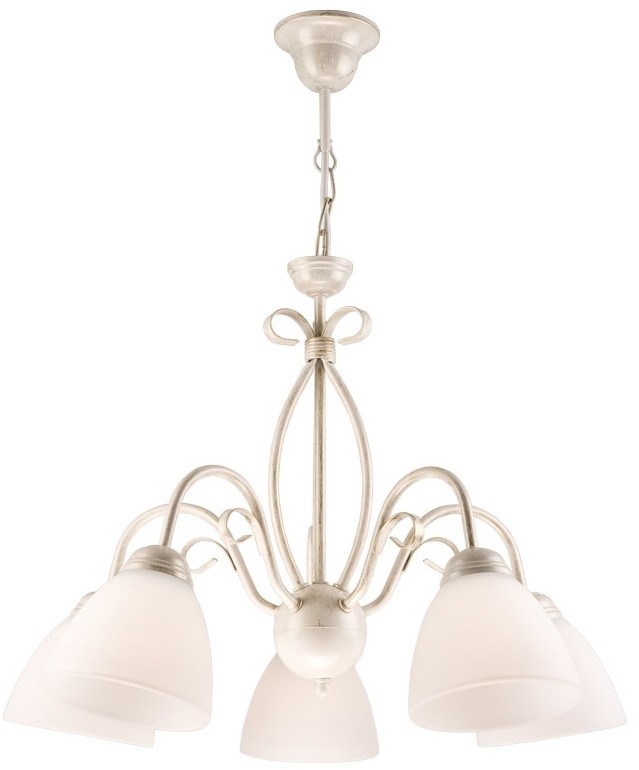 Lamkur Żyrandol na łańcuchu ADELLE 5xE27/60W/230V