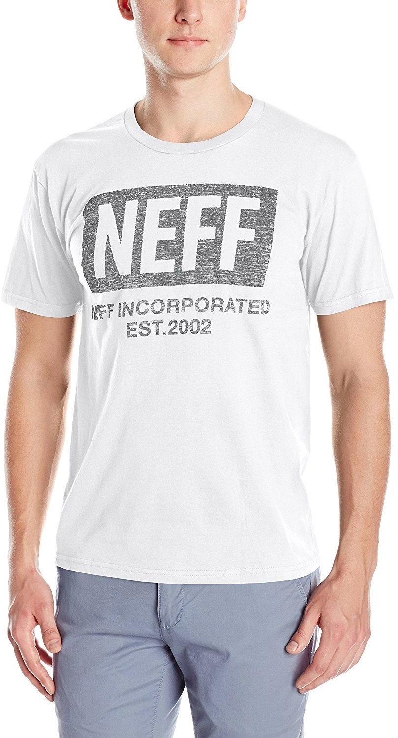 Neff t-shirt NEW WORLD PUSH TEE WHITE