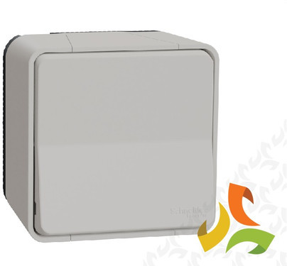 Schneider Electric MUREVA STYL Wyłącznik 1 pojedynczy schodowy IP55 biały MUR39021 MUR39021/SCH