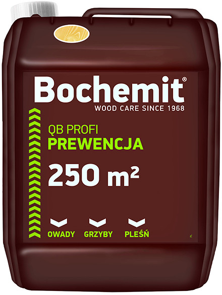 Środek na korniki BOCHEMIT 5kg. Impregnat do drewna na owady, pleśń grzyby.