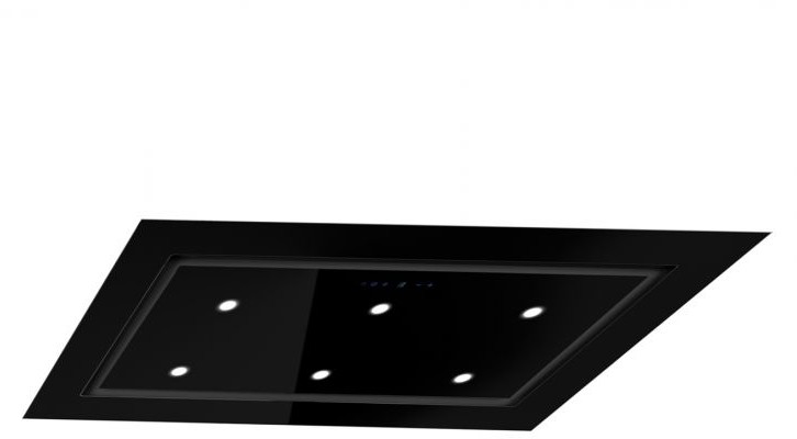 Zdjęcia - Okap Nortberg  sufitowy Mistral Black 120 cm 