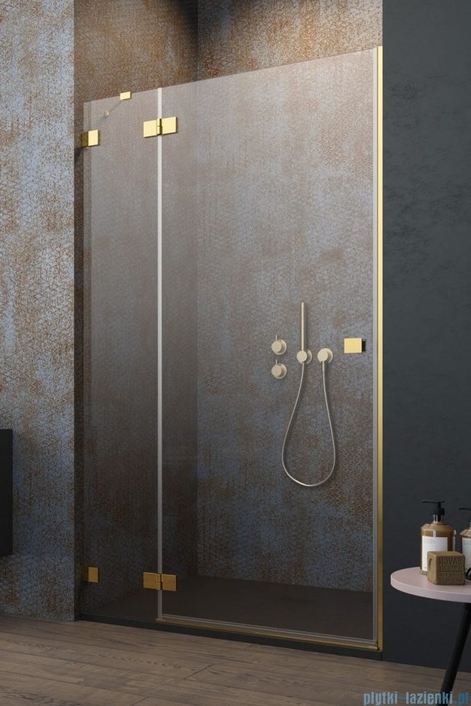 Radaway Essenza Pro Gold Dwj drzwi wnękowe 90cm lewe przejrzyste 10099090-09-01L |