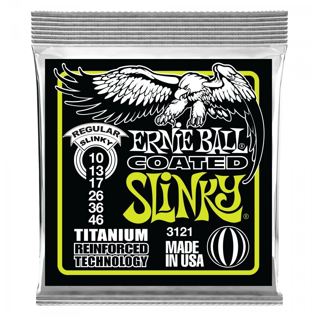 Ernie Ball 3121 Titanium 10-46 struny do elektryka