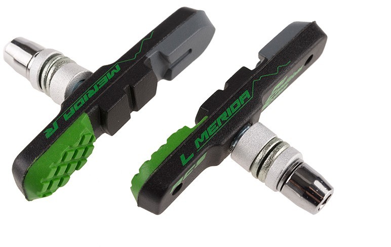 Merida Klocki hamulca GREEN BRAKE BS-MD018 V-BRAKE 3 panelowe