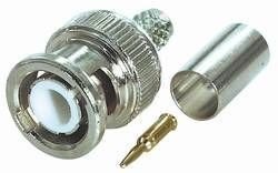 Unbekannt Wtyk BNC wersji Crimp do kabli RG 58 u  średnica 5,0 MM 50 szt. S29-5CL (50x)*A
