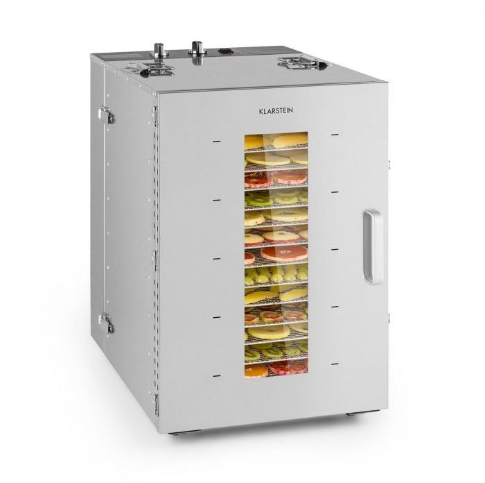 Klarstein Master Jerky 16 suszarka spożywcza dehydrator 1500W 40-90 °C 15h-timer DHY6-MasterJerky16