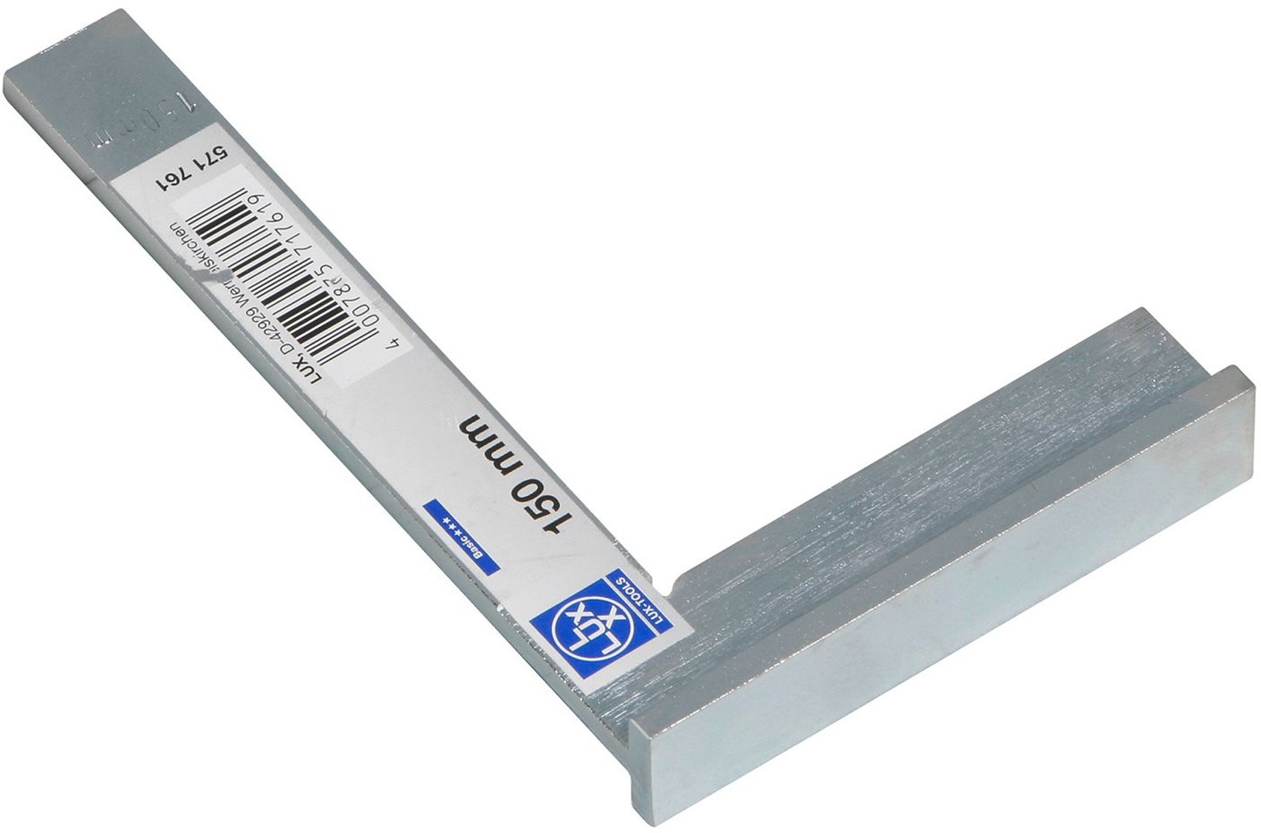 LUX-TOOLS LUX Kątownik ślusarski ze stopką 150 mm