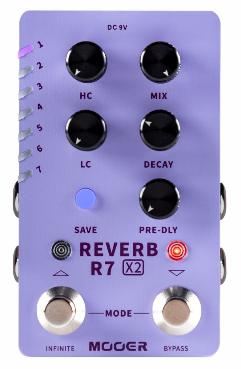 Mooer R7 X2 delay efekt gitarowy