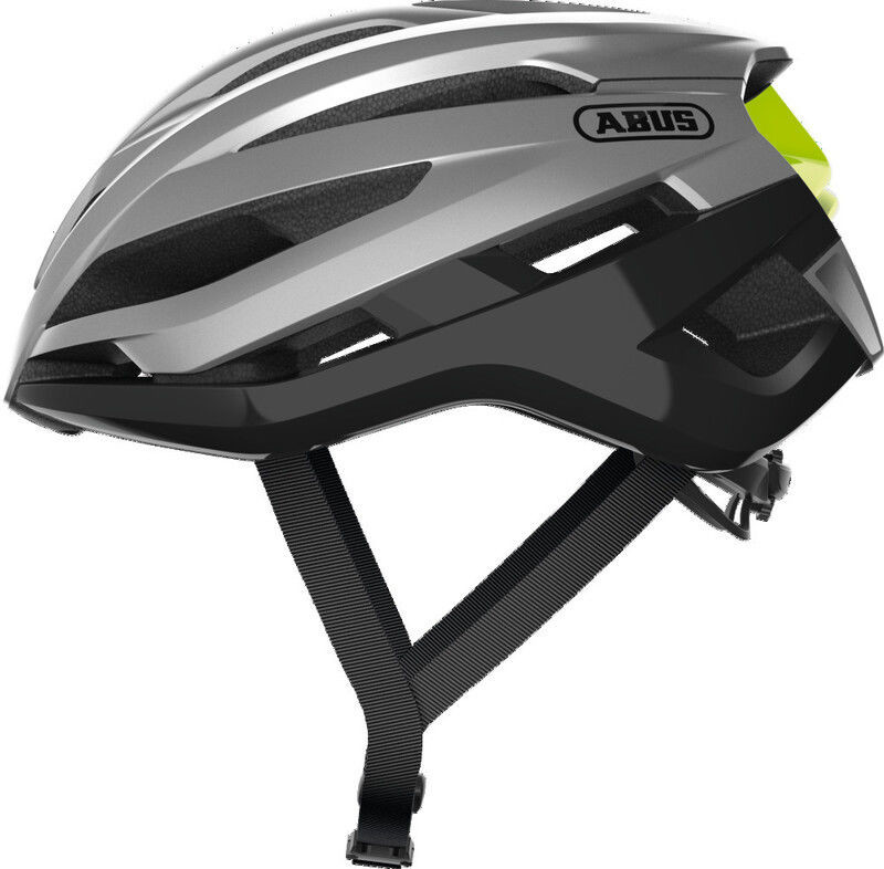 Abus StormChaser Kask, gleam silver S 51-55cm 2020 Kaski rowerowe 87191