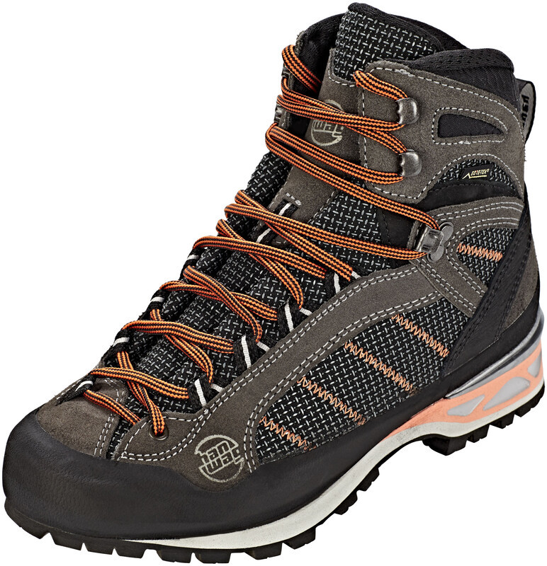 Hanwag Makra Combi GTX Buty Kobiety, szary/pomarańczowy UK 4,5 | EU 37,5 2021 Buty górskie H11102-64232-4,5