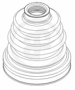 AUTOFREN Zestaw osłon, półoś napędowa SEINSA D8428