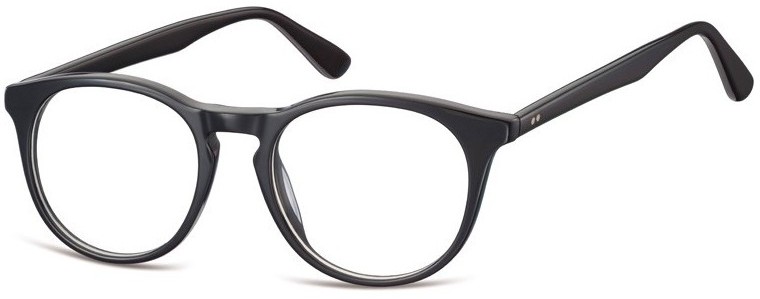 Sunoptic Okrągłe okulary oprawki zerowki korekcyjne AC45A