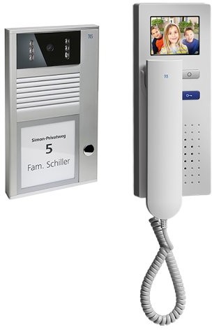 TCS zestaw videotuersprech, pvc1410  0010