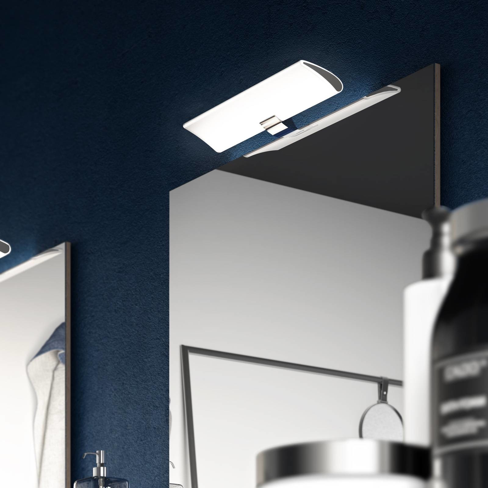 EBIR Oświetlenie lustra LED Miracle chrom, 30 cm
