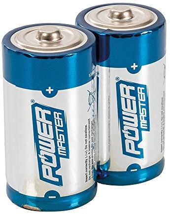 MASTER POWER PowerMaster Super-baterii alkalicznych, typ C, LR14, -częściowy Package, 2 sztuki, Blue, 408718