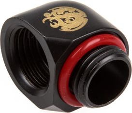 Bitspower Kątowa 1/4 Cala - IG 1/4 Cala - carbon black (BP-CBWP-C39)