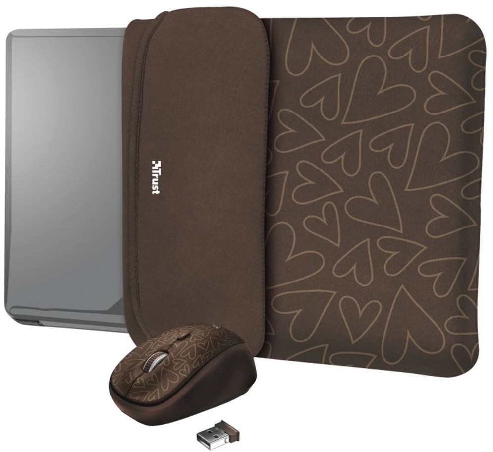 Trust etui na laptopa i mysz YVO MOUSE + SLEEVE 15,6