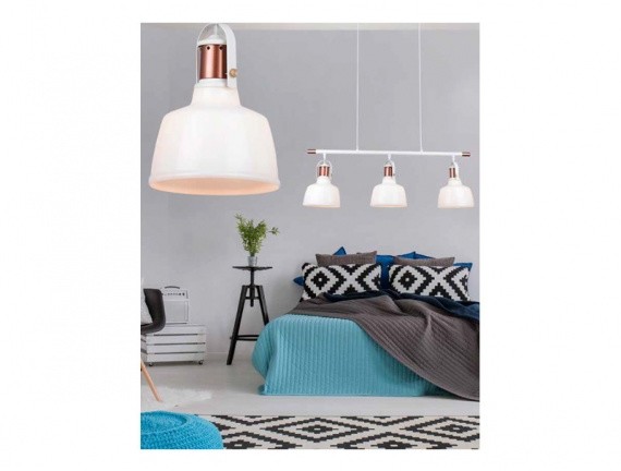 Azzardo Lampa wisząca DARLING GLASS 3 WHITE MD71940-3 MD71940-3