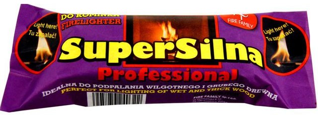FIRE FAMILY Podpałka SUPERSILNA PROFESSIONAL 0,156kg FIRE FAMILY