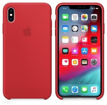 OEM Apple Case Etui Silikonowe Apple Mrwh2zm/a Iphone Xs Max Czerwony 177194_24630 [11161641]
