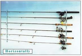 DU-BRO Fishing du-BRO Fishing Trac-A-Rod storage system, 2 Feet, Silver/White 1080