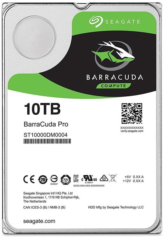 Seagate BarraCuda Pro 10TB ST10000DM0004