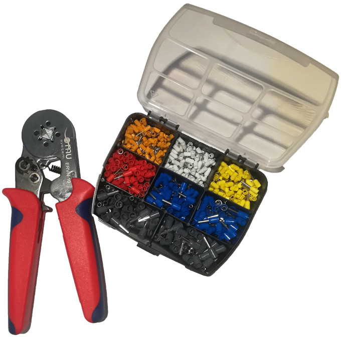 Zaciskarka Praska Do Tulejek Izolowanych Zestaw