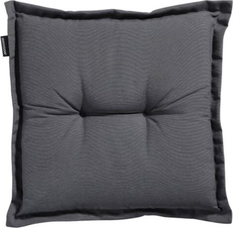 NoName poduszka na siedzisko Panama 50 x 50 cm polycotton ciemnoszara twm_833835