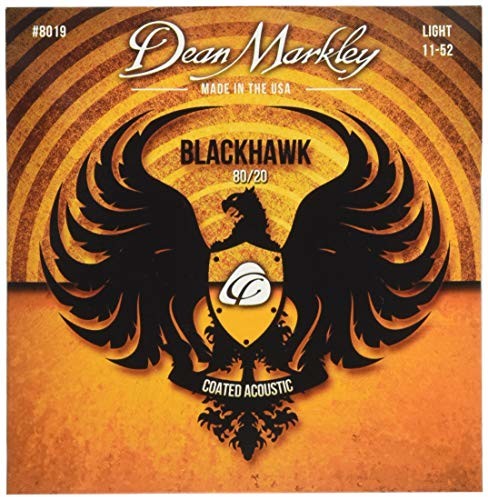Dean Markley BLACKHAWK COATED 80/20 A STRINGS LIGHT 11-52 DM8019