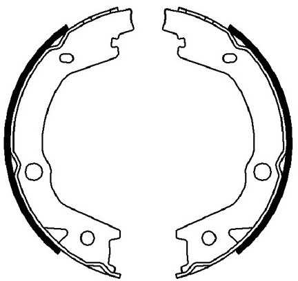 FERODO (FEDERAL-MOGUL) Zestaw szczęk hamulcowych (FEDERAL-MOGUL) FSB4021