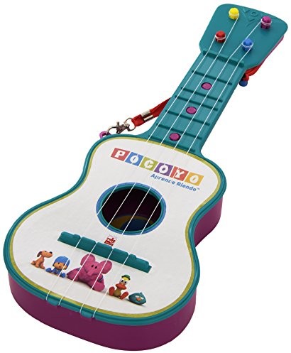 Reig Gitara reig Pocoyo 4-struny, niebieski/różowy Sortowane