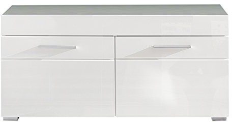 Trendteam adgd31001 Garde robe siedzisko komoda biała wysoki połysk, szer. x wys. x głęb. 91 x 42 x 38 cm 1393-310-01