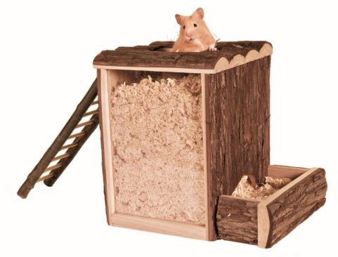 Trixie 62002 Natural Living firmy do gier i buddel Wieża, 25 × 24 × 20 cm