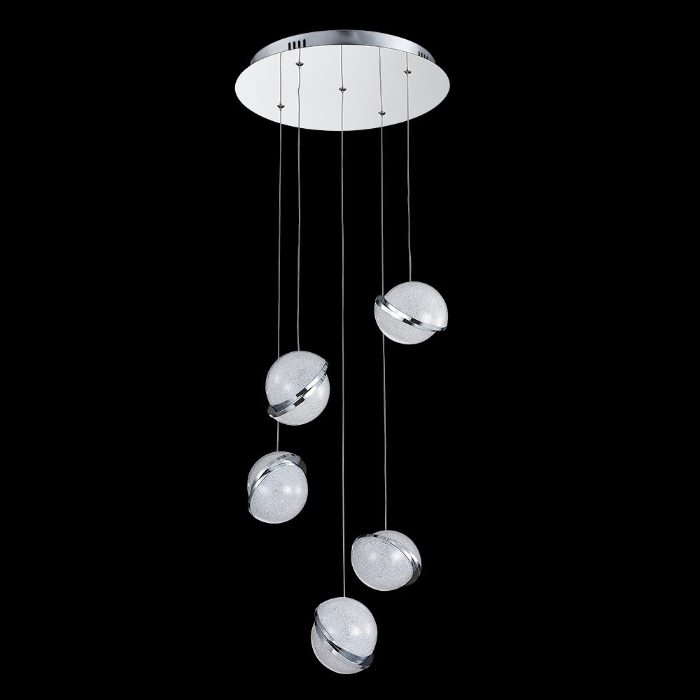 Luxera 62432 - LED Żyrandol na lince MALCOM 5xLED/8W/230V