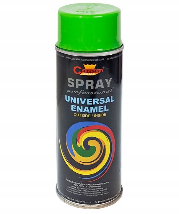 Spray Uniwersalny RAL6018 Zielony Jasny 400ml emal