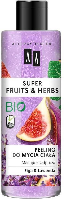 Oceanic Super Fruits & Herbs peeling do mycia ciała Figa i Lawenda 200ml 89660-uniw