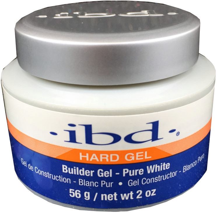 IBD The Nail People Hard gel Pure White żel budujący biały 56g, 13-10620
