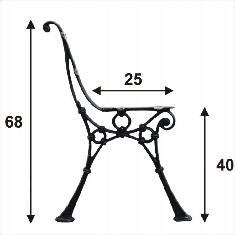 Noga Do Ławki Średnia (4DESKI)