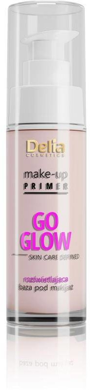DELIA Make-Up Primer Go Glow Skin Care Defined rozświetlająca baza pod makijaż 30ml 98746-uniw
