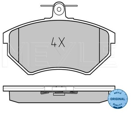 Wulf Gaertner Autoparts Zestaw klocków hamulcowych, hamulce tarczowe Wulf Gaertner Autoparts 025 201 6816