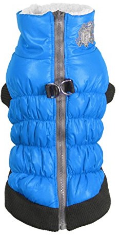 Hip Doggie Płaszcz  HD-5scbl Crown bufor Vest dla psów, XL, niebieski