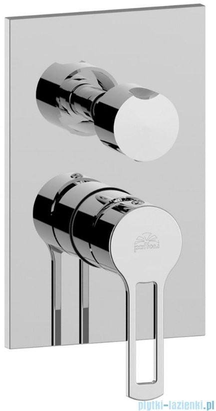 Paffoni Ringo-West Bateria podtynkowa z przełącznikiem chrom RIN019CR |